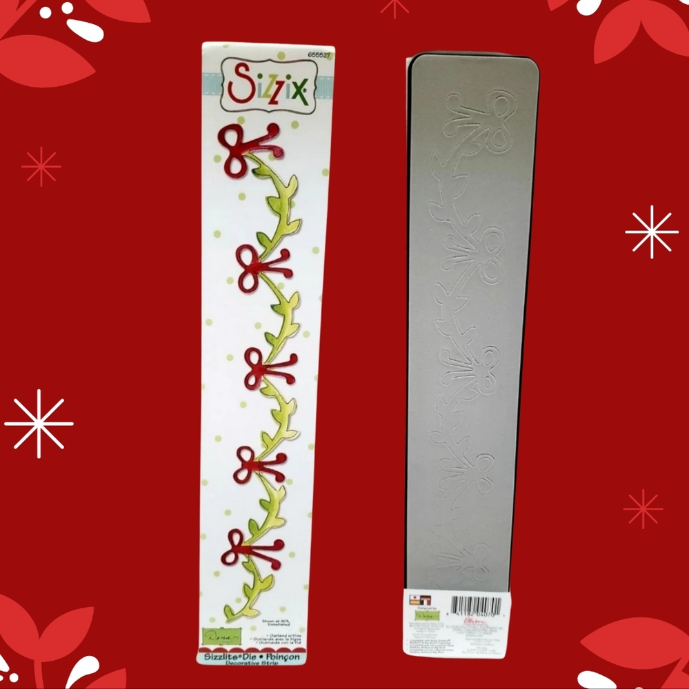 Sizzix Christmas garland die